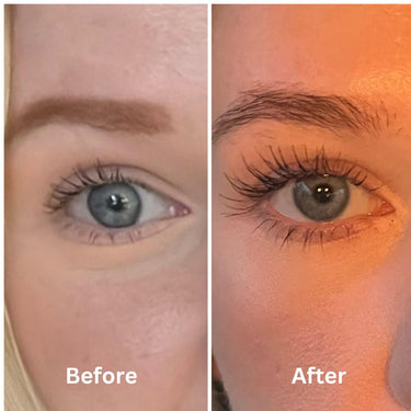 Accelerated Castor Oil Eyelash and Brow Growth Serum with Refillable Applicator Bottle - Accelerated Health Products